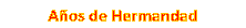 Aos de Hermandad